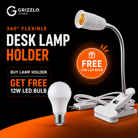 Clip base lamp Holder E27