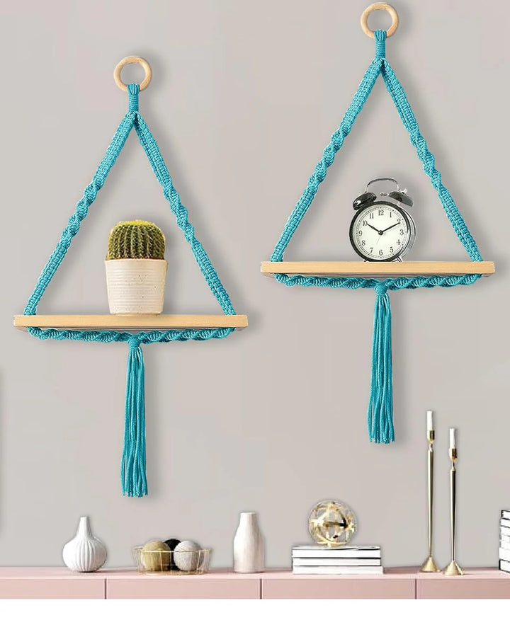 Macrame Wall Hanging Decor, Home Decor, Wall Shelves, Wall Hangings for Home Decoration, Wall Decor