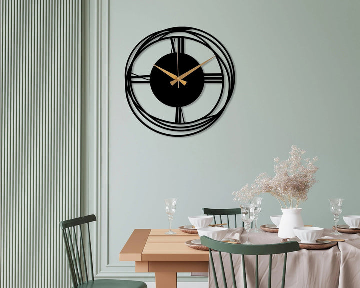 Modern Minimalist Wall Clock - Home Decor - Wall Decor
